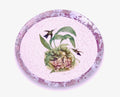 Amethyst Orchid 11” One of a Kind Plate