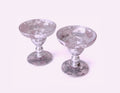 Amethyst Orchid Footed Coupette