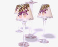 Amethyst Orchid Votive Shade & Base