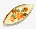 Apricot Peony19” Crescent Server