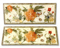 Apricot Peony Architectural Presentation Panel  21½" × 8½"