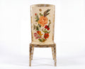 Apricot Peony Cathedral Gold™ High-Back Chair