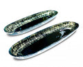 Black & Gold 22" Deep Baguette Server