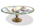 Blue Iris 16" Grand Footed Capri Bowl — One of One