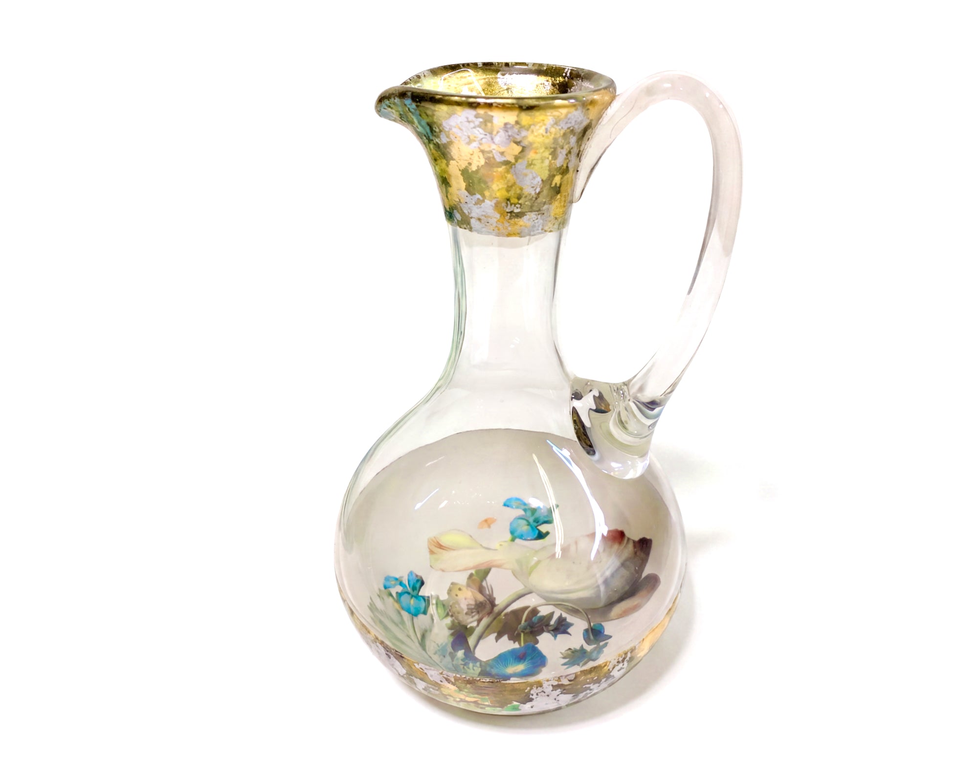 Blue Iris Grand Crystal Cocktail & Beverage Server — One of One