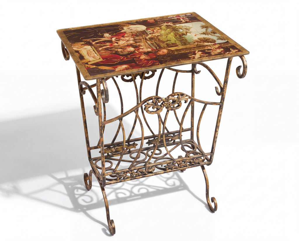 Cathedral Nativity Illuminated Library Table