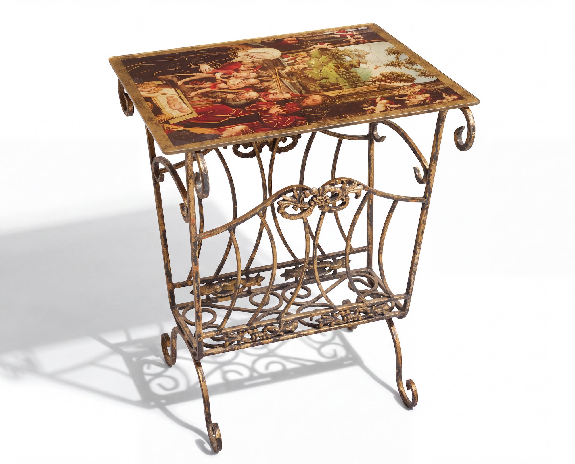 Cathedral Nativity Illuminated Library Table