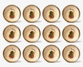Fruit Orchard 6" Berry Bowl Set of 12 Pears