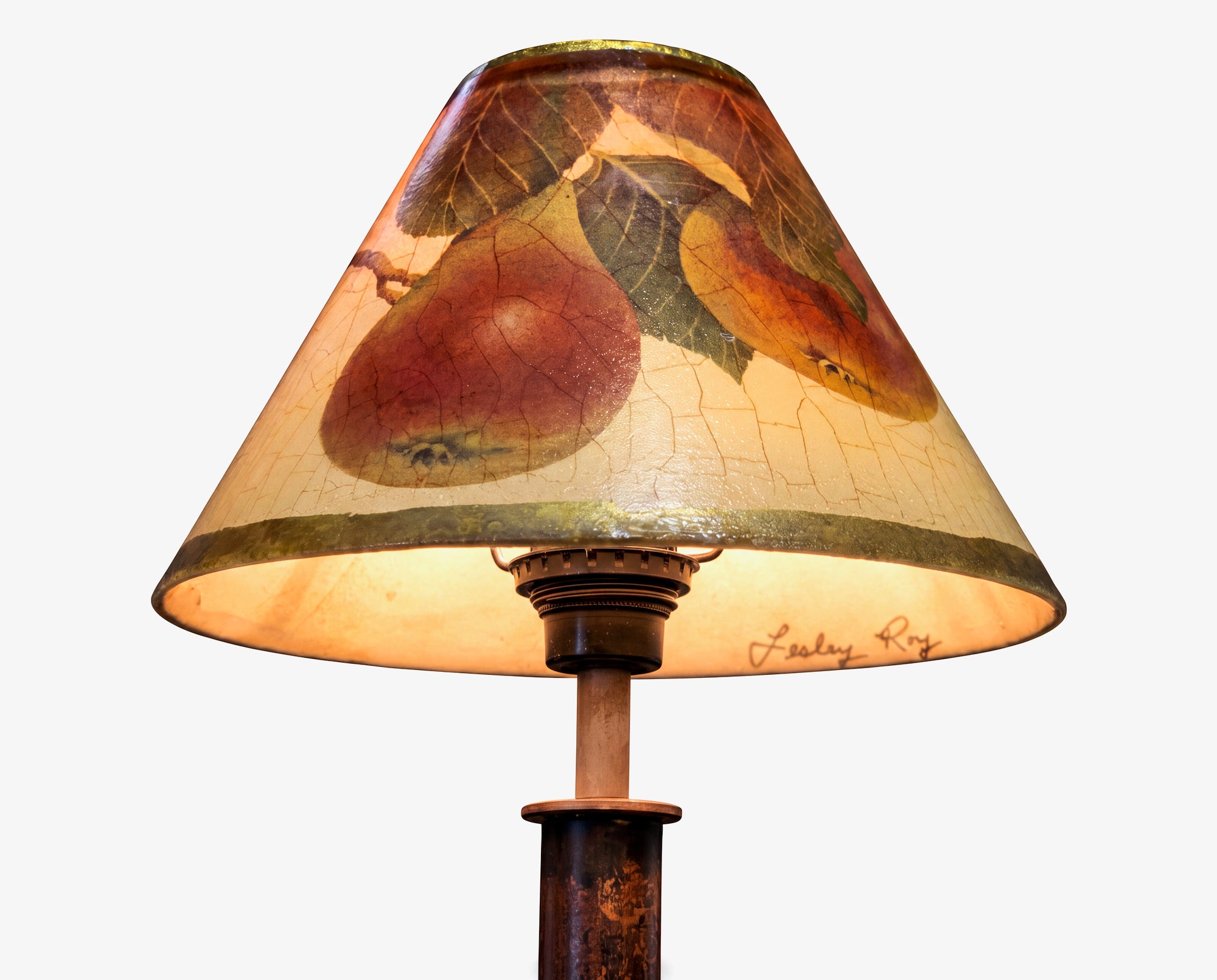 Fruit Orchard Illuminated Pear Table Lamp