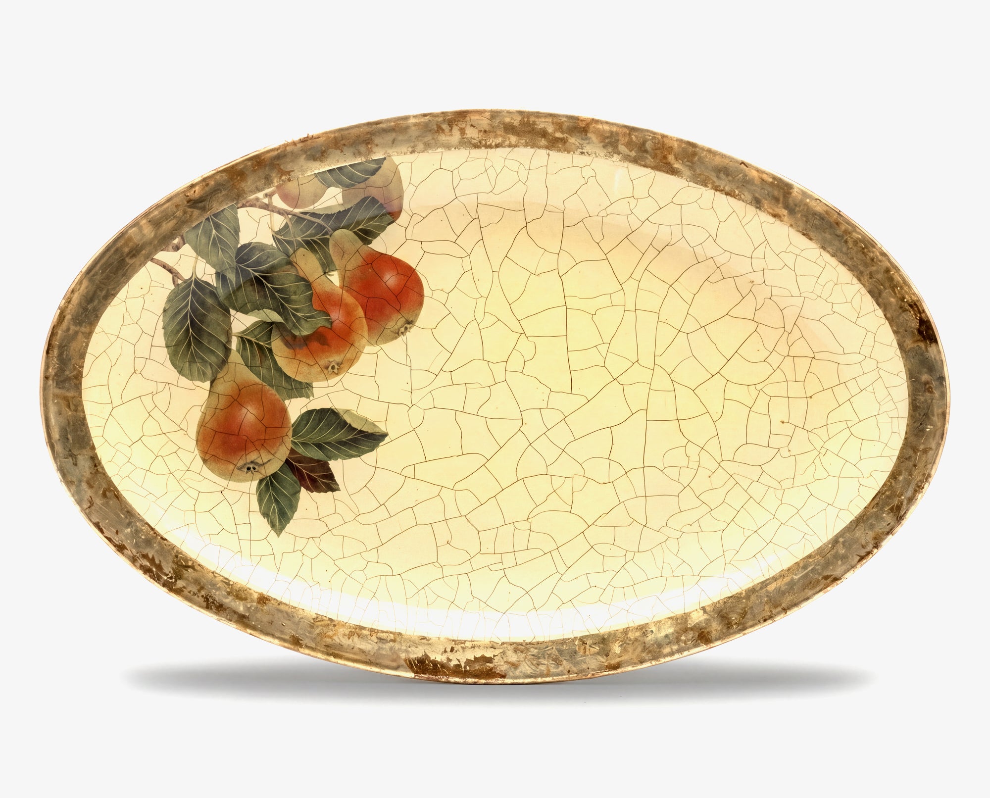Fruit Orchard 20" × 12" Pear Oval Platter