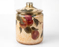 Fruit Orchard Covered Cookie Jar - Pear/Sugar Plum