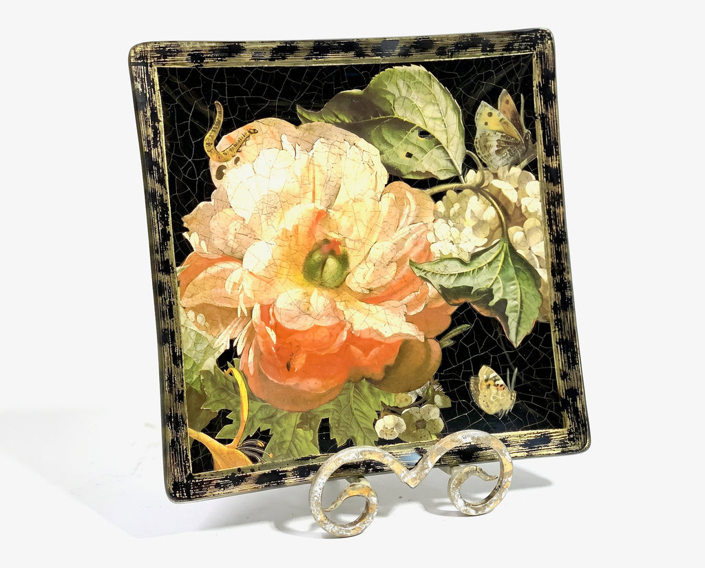 Lepidoptera 10" Signature Square Serving Platter