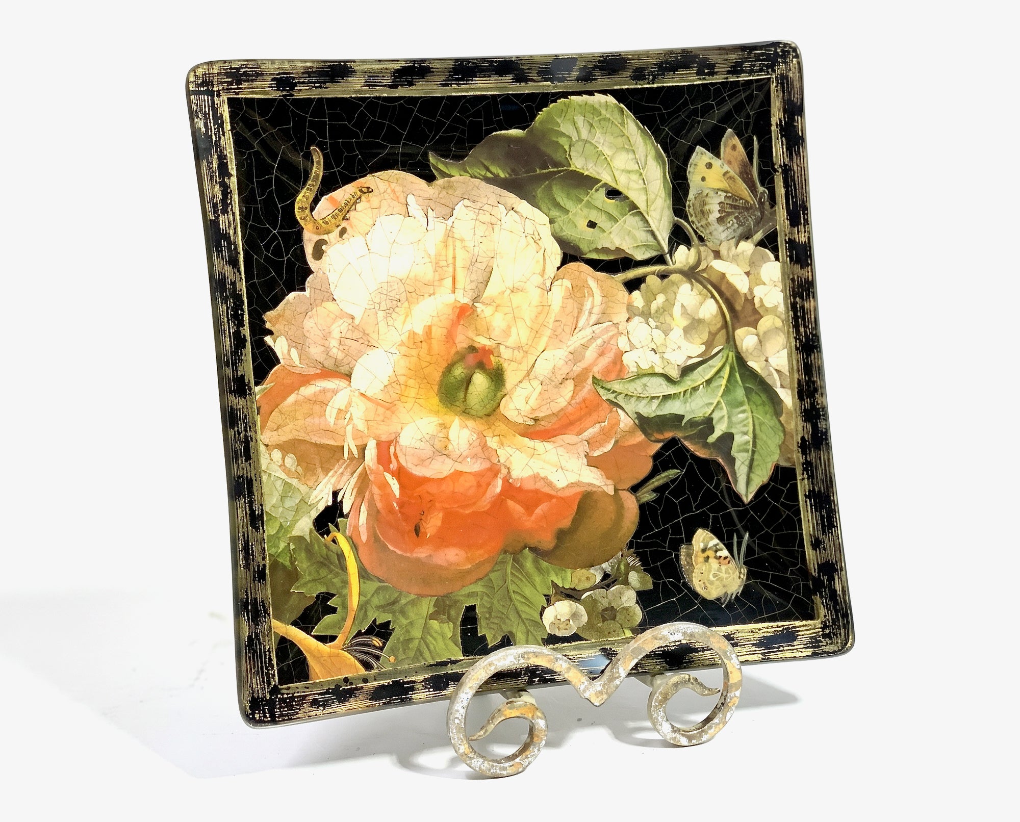 Lepidoptera 10" Signature Square Serving Platter