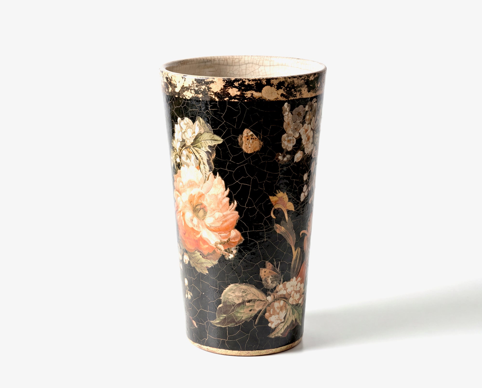 Lepidoptera Grand 28” Architectural Vase — One of a Kind