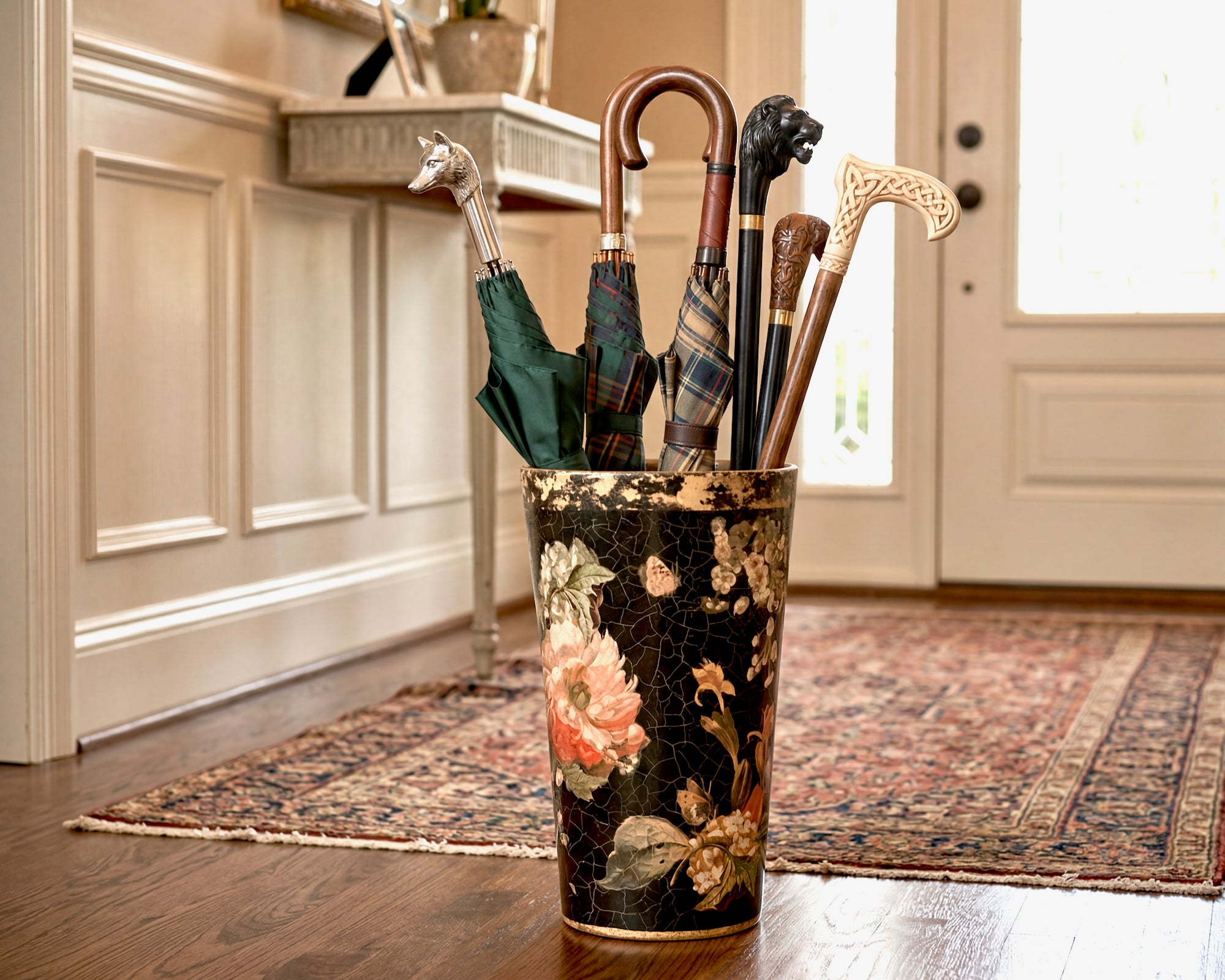 Lepidoptera Grand 28” Architectural Vase — One of a Kind