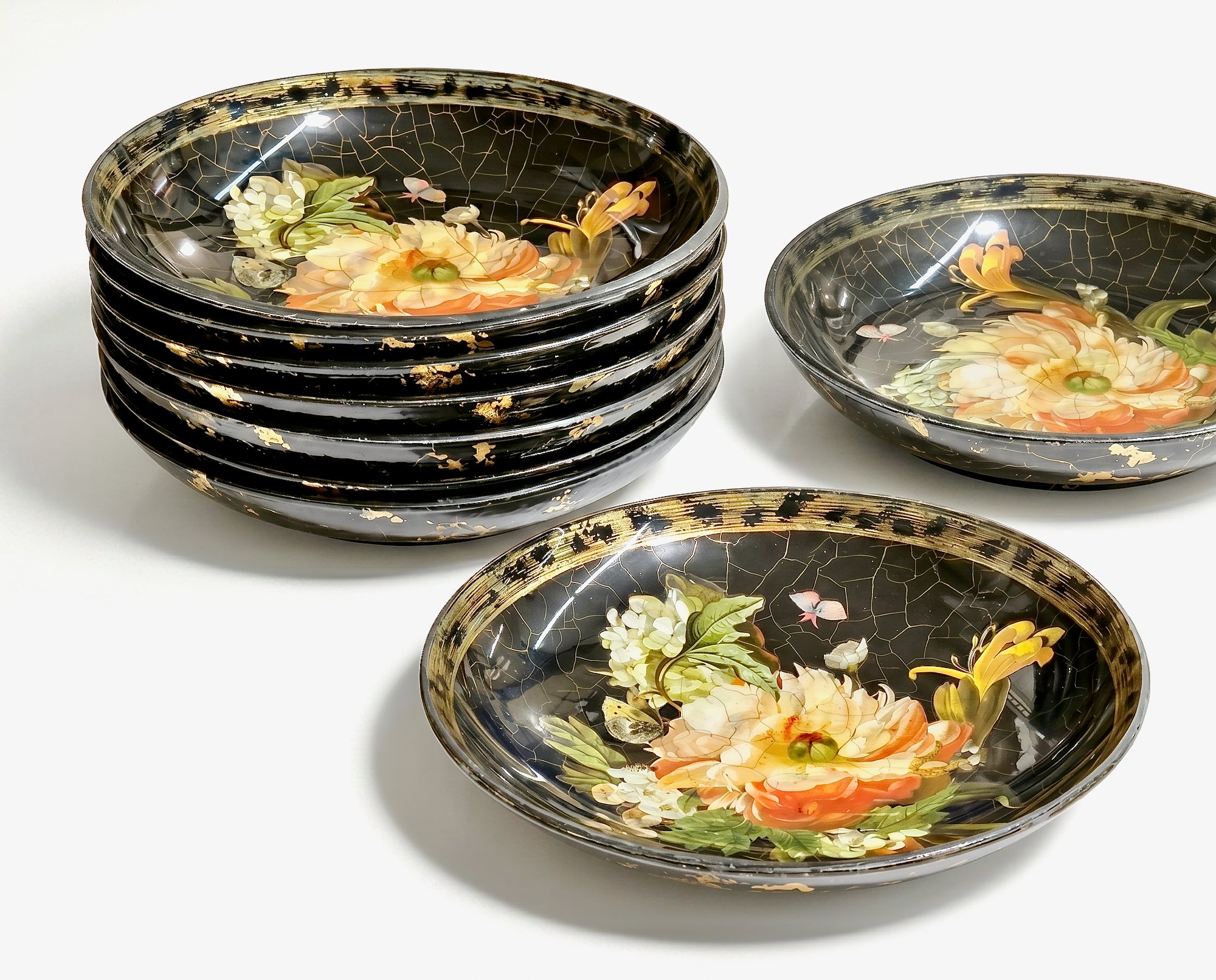 Lepidoptera 11" Deep Entrée Bowl
