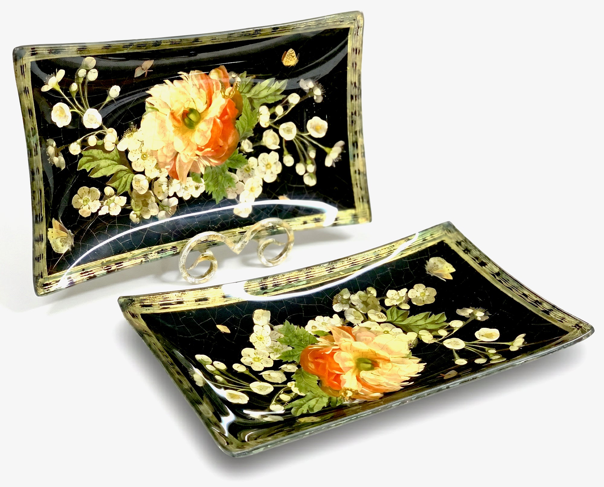 Lepidoptera 14" Signature Rectangular Serving Platter