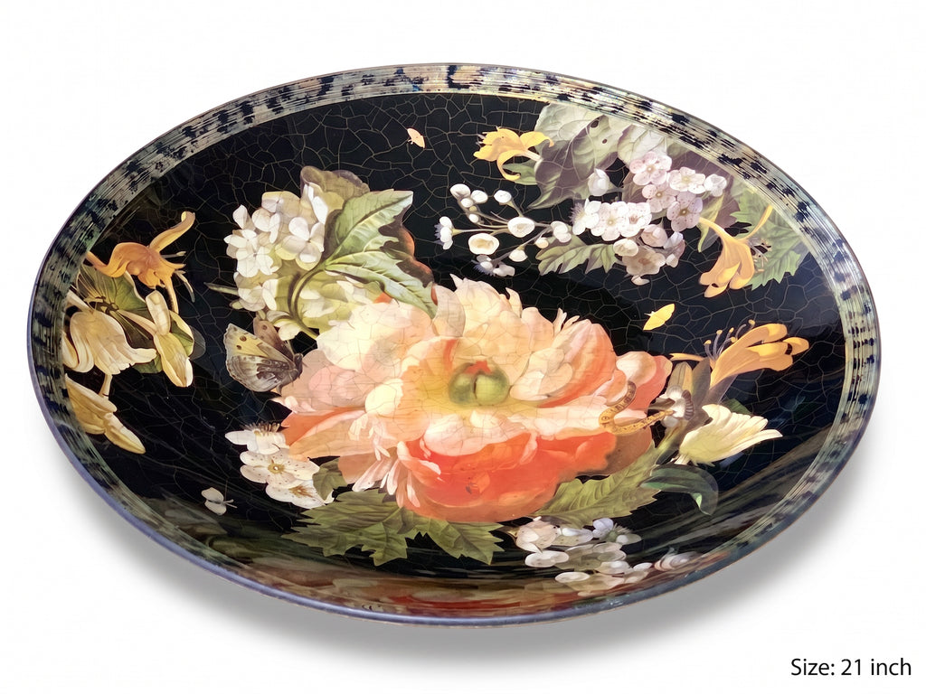 Lepidoptera 21" Grand Centerpiece Bowl