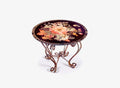 Lepidoptera 22" Round Petite Accent Table