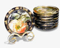 Lepidoptera 4” Leopard Gold™ Crystal Coaster