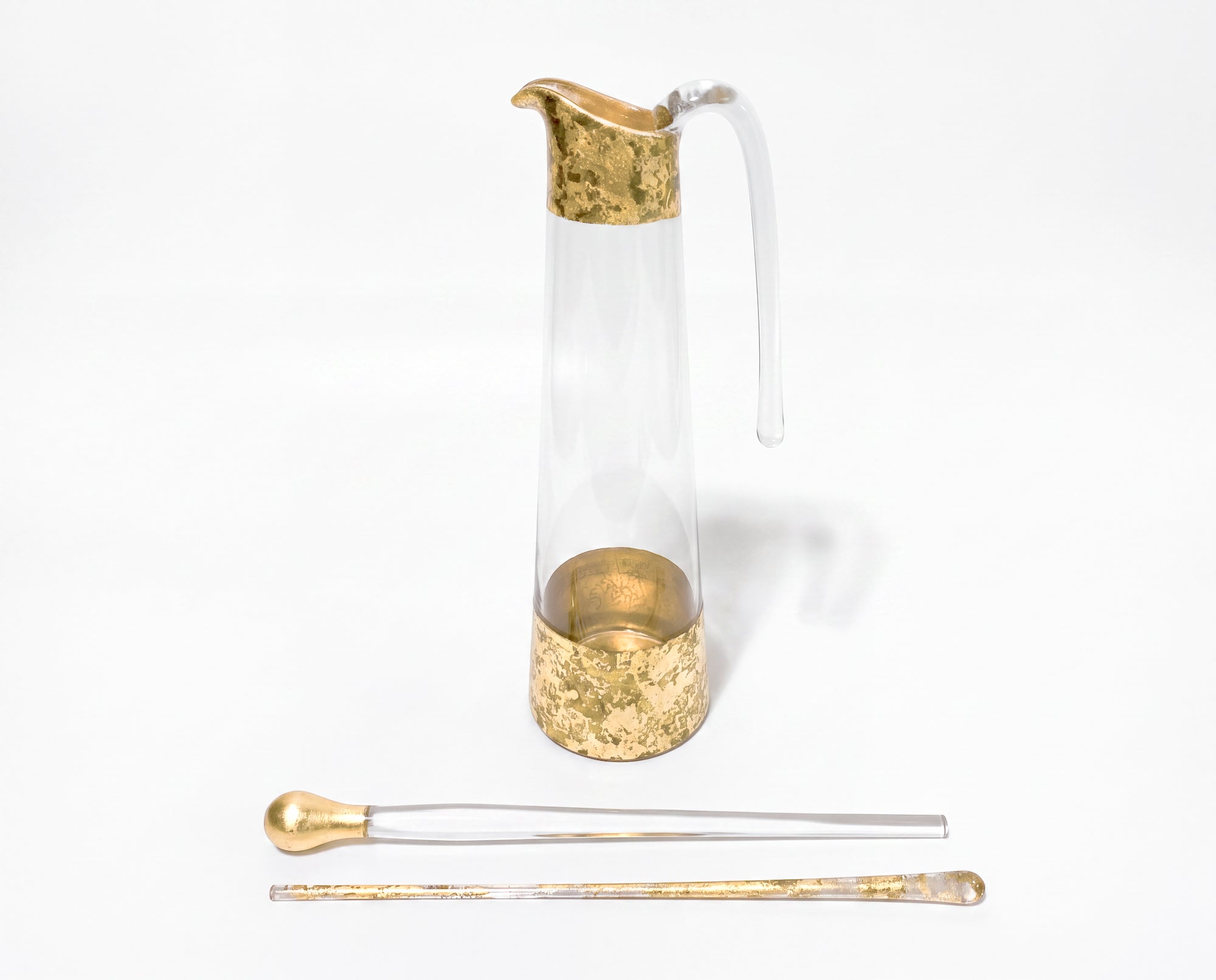Leopard Gold™ Martini Pitcher & Cocktail Stirrer Set
