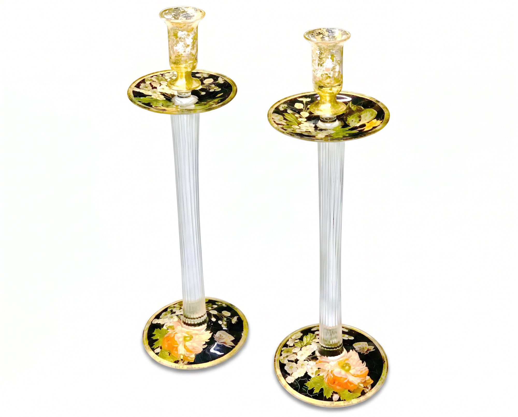 Lepidoptera Signature Crystal Candlestick