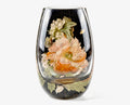 Lepidoptera "Glass Half-Full" Crystal Vase