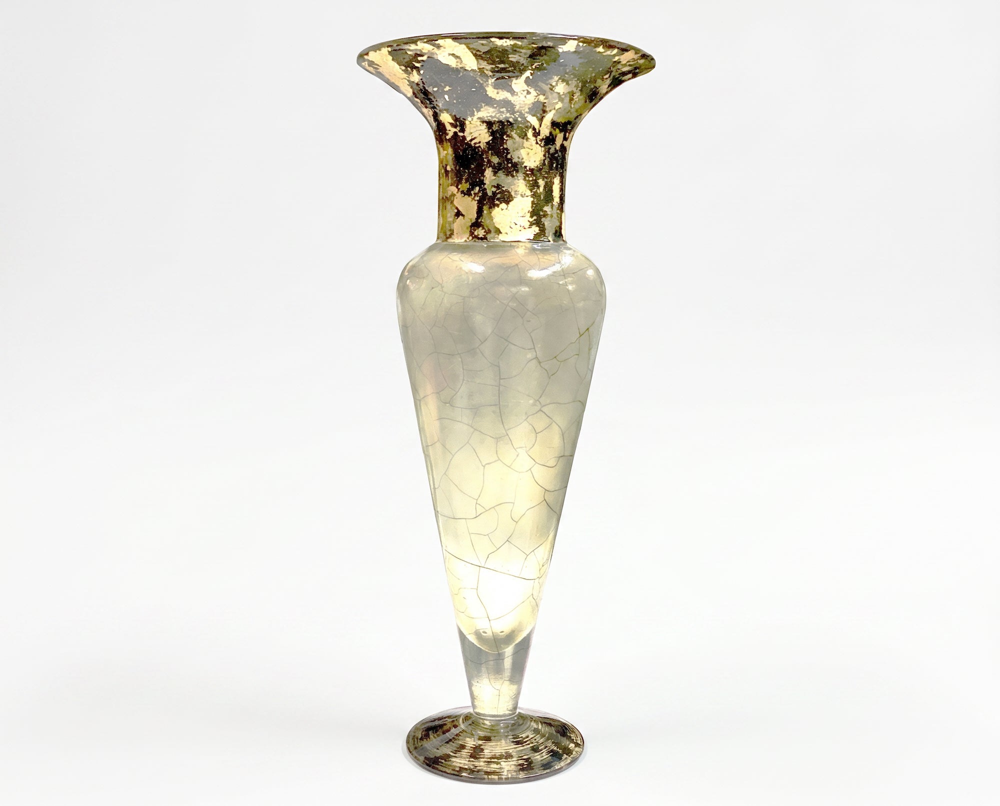 Lepidoptera Leopard Gold™ 21” Emporium Vase