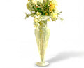 Orchidaceum 21" Emporium Vase — Yellow/Green Orchid · One of a Kind