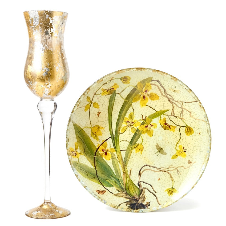 Orchidaceum 21" Grand Centerpiece Bowl