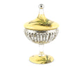 Orchidaceum Signature Footed Covered Compote