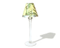 Orchidaceum Tri-Gold™ Green Votive Candle Shade & Footed Base