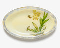Orchidaceum Yellow Orchid 20" Oval Platter