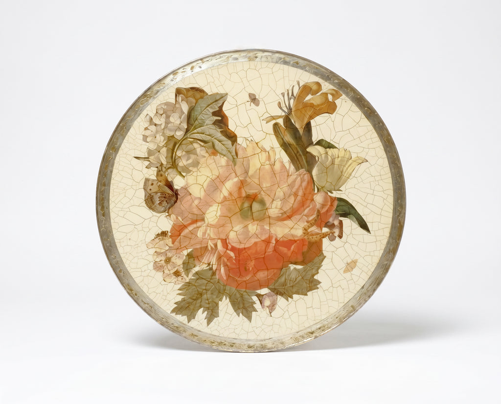 Red Lepidoptera Presentation Charger & Centerpiece