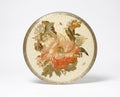 Red Lepidoptera Presentation Charger & Centerpiece