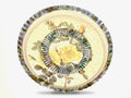 Rosarium 13" Fromage Presentation Platter — Yellow Wild Briar Rose