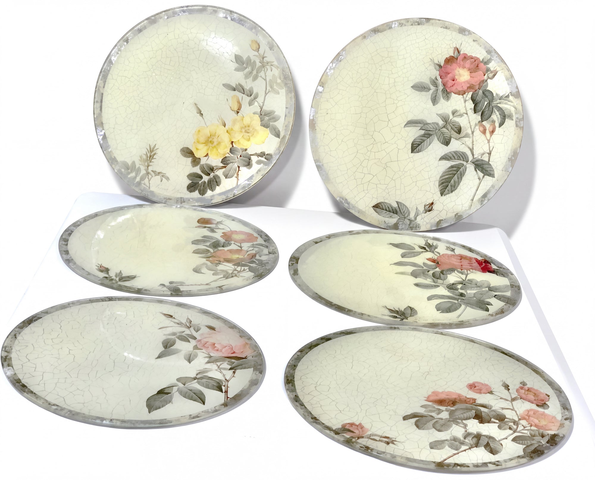 Rosarium 16" Signature Presentation Plate — [Rose Variety]
