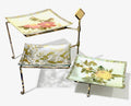 Rosarium 3-Tier Swivel Entertaining Server