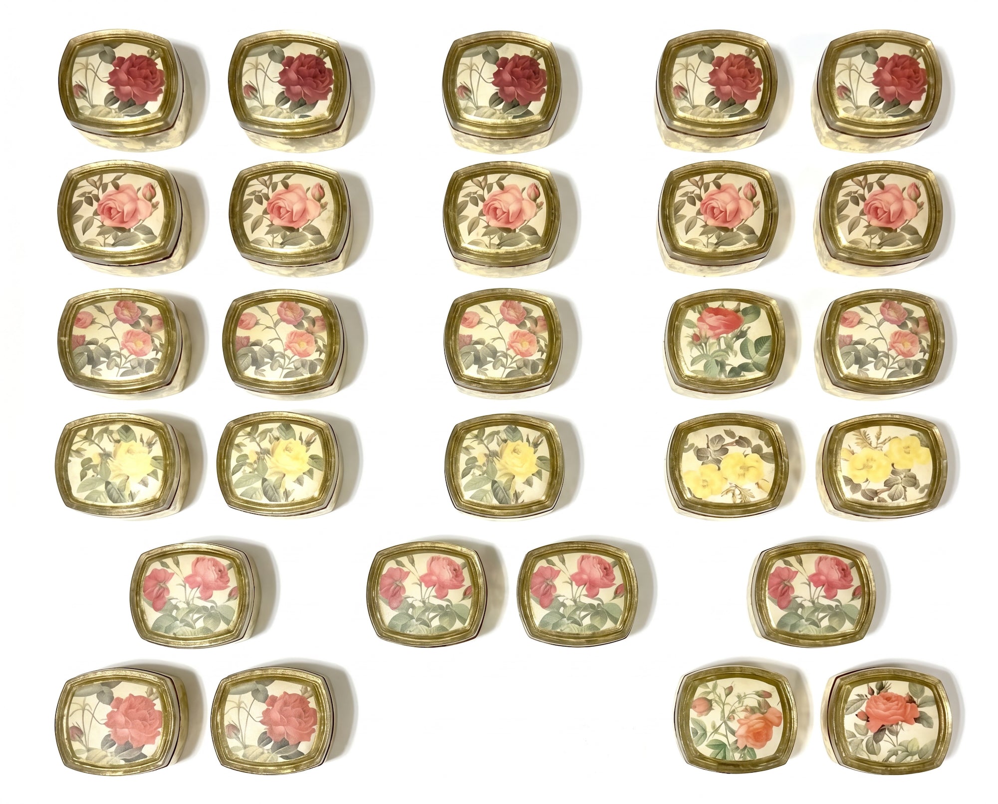 Rosarium Crystal Jewel Box Collection – Gold Archive