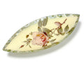 Rosarium Pink China Rose 20” Crescent Server / Centerpiece
