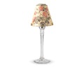Rosarium Votive Shade & Base  —Mauve Rose