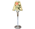 Rosarium Votive Shade & Base — Red Rosa Thorny Bifera
