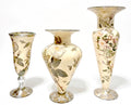 Rosarium Set of Three Vases – White Briar Rose