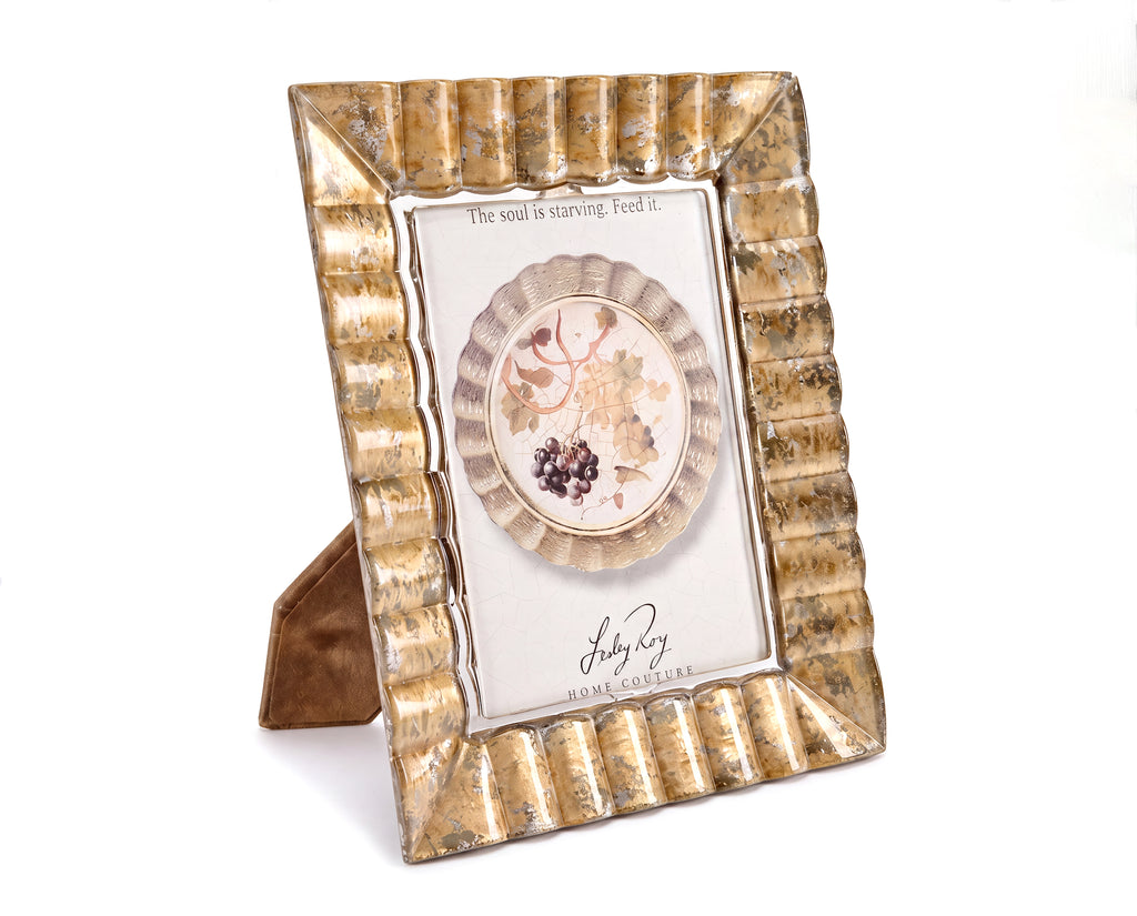 Tri & Cathedral Gold Signature Picture Frame