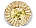Vineyard 15" Fluted Charger — Green Grape