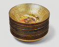 Vineyard 8" Soup / Salad Bowl — Merlot Grape with Peaches
