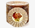 Vineyard 9" Fluted Plate — Red Grape