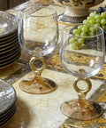 Vineyard Wine Tasting Glass with Vineyard Artwork & Signature O-Ring Grip